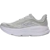 Hoka One One Juoksukengät 'BONDI 9' beigenharmaa / vaaleanharmaa / valkoinen