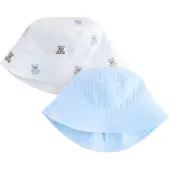 Next Hattu vaaleansininen / suklaa / valkoinen