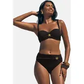 Love & roses Bikinihousut kulta / musta