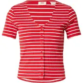 Levi's Neuletakki 'Muse Tee' punainen / valkoinen