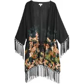 Ted Baker Lyhyt kylpytakki vihreä / koralli / musta