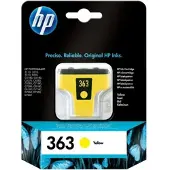 HP 363 -Mustekasetti, keltainen