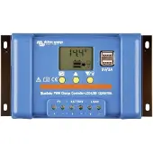 Victron Energy Sininen Aurinkolataus Säädin Pwm-lcd & Usb 12/24v 10a