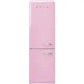 Smeg FAB32LPK6 Jääkaappi/Pakastin 197 cm Saranointi vasemmalla Vaaleanpunainen