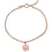 Wildcat Little Smiley Bracelet - rannekoru - Ruusukultainen metalli