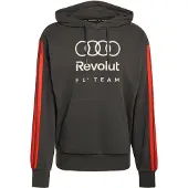 Adidas Urheilullinen collegepaita 'Audi Formula One Team DNA' punainen / musta / valkoinen