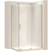 REA suihkukaappi Montana Gold Brush 140x90