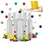 Hobby Hall 5x lasipulloa Kryształ 500ml kotitekoisia juomia varten