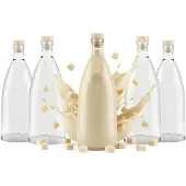 Hobby Hall 40x Lasipullot Loft 500 ml - viinille, likööreille, mehuille