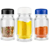 Hobby Hall 50 x 50 ml lasimaustepurkit tiiviillä kansilla