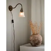 PR Home Emmi Seinävalaisin antiikki messinki 34cm
