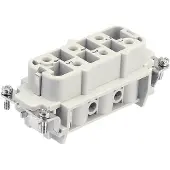 Harting Han HSB 06 pos female insert screw