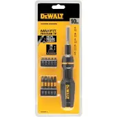 DeWalt Ruuvimeisselin kädensija DWHT68001-0 + ruuvivääntimen päät