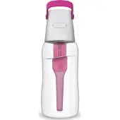 Dafi Vesipullo Suodattimella, Solid , 0.7 L, Vaaleanpunainen