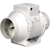 DUKA Ventilation Kanavapuhallin EL 100 TT tidsstyret