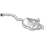 Bosal Takaäänenvaimennin 220-469