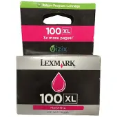 Lexmark 14N1070E Mustepatruuna magenta No 100XL, High Yield - 600 sivua