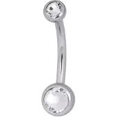 Wildcat Double Mini-Jewelled Bananabell - 1,6 mm, 10,0 mm