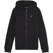 Lyle & Scott Zip Through Hoodie - Black - 122-128