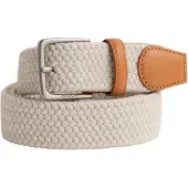 Gant Braided Elastic Belt - Cream - 85