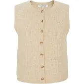 Soft Rebels Sralliy Vest Knit Rws - Beige - XS
