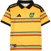 Adidas Toiminnallinen paita 'JFF H JSY' keltainen / vihreä / musta