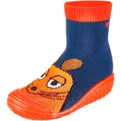 Playshoes Saappaat 'DIE MAUS Pirat' marine / oranssi / hummeri / musta