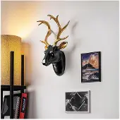 Hobby Hall Seinäkoriste Bust of Deer 5, 1 kpl