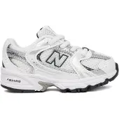 New Balance 530 Kids Bungee Lace - White - 25