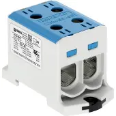 Ouneva OTL-isoleret universal klemme alumiini/kobber 2*(6-95) mm2 blå blå