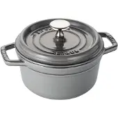 Staub La Cocotte pyöreä pata valurauta 1,2 L Grafiitinharmaa