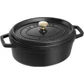 Staub La Cocotte ovaali pata valurauta 3,2 L Musta
