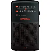 Sangean Kannettava radio - SR35 - Kaksitaajuinen FM/AM - Integroitu kaiutin - Musta