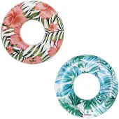 Bestway 1,19m Tropical Palms Swim Tube uimarengas (lajitelma)