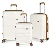 RakelW Travel Rw Travel Alfrida Collection 3-Set - White - ONE SIZE