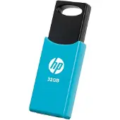 HP – v212w, 32 GB, USB A-tyyppi, 2.0, 14 MB/s, Liuku, Musta, Sininen (HPFD212LB-32)