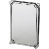 Fibox Dæksel EKJ30-T 280x190x30 mm läpinäkyvä