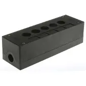 Schneider Electric Trykknapbox tom m/5 hul aggresivt miljø