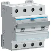 Hager Yhdistelmäkatkaisija Automaattisulake/HPFI C 10A 4P, 30 mA, ADM460C
