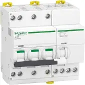 Schneider Electric Acti 9 icv40n 3pn C 10a 30ma A rcbo