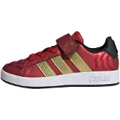 Adidas Grand Court Iron Man El K - Red - 35