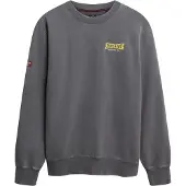 Superdry for man. M2014289A Heritage Tab Loose Crew Sweatshirt blue grey (M), Casual, Cotton