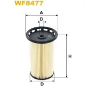 WIX FILTERS Polttoainesuodatin WF8477