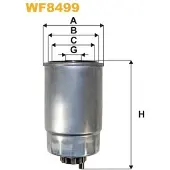 WIX FILTERS Polttoainesuodatin WF8499