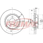 FREMAX Jarrulevy (1kpl) BD-5386