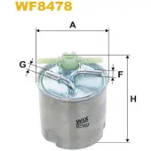 WIX FILTERS Polttoainesuodatin WF8478