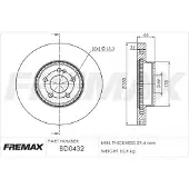 FREMAX Jarrulevy (1kpl) BD-0432