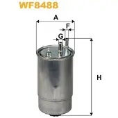 WIX FILTERS Polttoainesuodatin WF8488