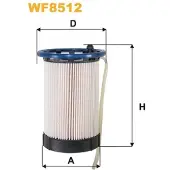 WIX FILTERS Polttoainesuodatin WF8512