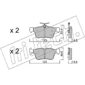 Fri.tech. FDB4798 BREMŽU UZLIKAS 1064.2 P24217